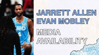 Cavs vs Hornets  Jarrett Allen amp Evan Mobley Post Game  11172024 [upl. by Enois]