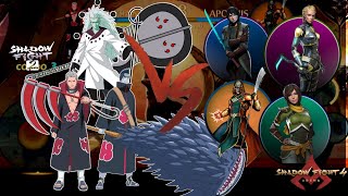 NARUTO🥷SF2😈 VS SF4🥶 MADARA UCHIHA FIGHT🔥iosAndroid gameplay [upl. by Kimberlyn]