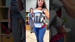 Omni Breeze vs Omni 360 Cool Air Mesh Baby Carrier baby babycarrier newborn ergobaby [upl. by Giddings]