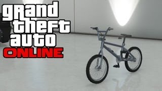 GTA Online  How To Store Bike as Car in Garage Glitch Mechanic Delivers BMX GTA V Multiplayer [upl. by Rochkind50]