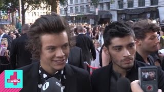 Harry and Zayn Interview  One Direction This Is Us Premiere [upl. by Allekim884]