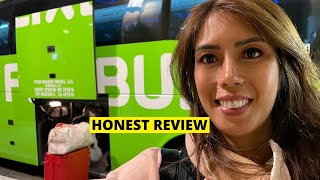 FlixBus Overnight Trip Honest Review🚍California Road Trip [upl. by Noah884]