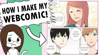 How I Make My Webcomic  Webtoon My Creation Process [upl. by Notsek]