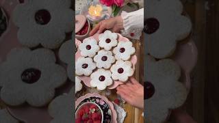 The BEST Linzer Cookies Recipe Full Video Is On My Channel 👆 [upl. by Sonnie]