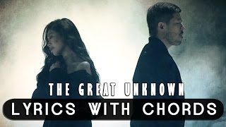 Sarah Geronimo feat Hale — The Great Unknown Official Lyric Video with Chords [upl. by Euqinorev]