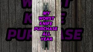 Worst Knife Purchase This Year edc shorts knife blade edcknife [upl. by Bryner680]