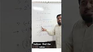 7th maths Indices  Find the value  Exponents  shorts indices [upl. by Verge]