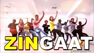 Zingaat  Dhadak  Sairat  Zumba Fitness Dance  Choreography Ganesh Manwar [upl. by Atteloiv]