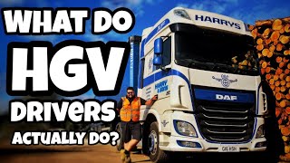 A Day In The Life Of A HGV Driver [upl. by Atnwahsal]