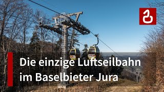 Kabinenbahn Reigoldswil  Wasserfallen  Geschichtsträchtige Seilbahn in der Nordwestschweiz  Jura [upl. by Martz65]