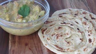 Malabar Paratha  Kerala Paratha  Parotta Recipe  Laccha Paratha [upl. by Gytle]