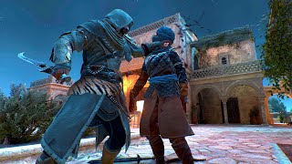 Assassins Creed Mirage  Brutal Combat amp Hidden Blade Stealth Kills Gameplay [upl. by Louanne]