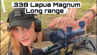 Long Range 338 Lapua Magnum Test [upl. by Anilahs991]