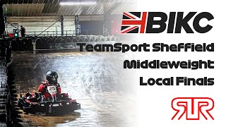 2023 BIKC Middleweight Local Finals from TeamSport Sheffield Go Karting [upl. by Lalat]