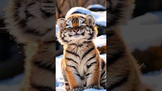 Cuteness overloaded 🐯What you think tiger shorts funny cute animals [upl. by Animaj]