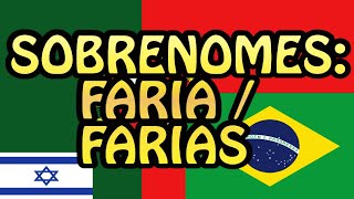 Sobrenomes Faria  Farias e mais [upl. by Esmaria720]