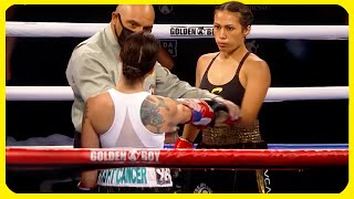 El KO mas Rápido en la Historia del Boxeo Femenino  Récord Guinness [upl. by Damian83]