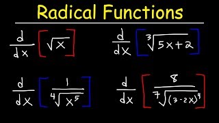 Derivatives of Radical Functions [upl. by Einnahc]