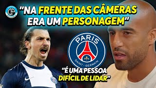 LUCAS REVELA TRETA COM IBRAHIMOVIC quotEU SOU QUEBRADA TÁ L0UCOquot [upl. by Rehtnug]