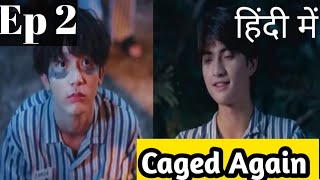 Caged Again Ep 2 Hindi ExplanationNew Thai BL series Hindi dubbed blseries [upl. by Tem318]