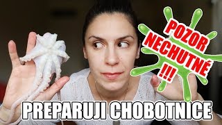 NEJNECHUTNĚJŠÍ VIDEO🤢KUCHÁM CHOBOTNICE 🐙CHOBOTNICOVÝ SALÁT [upl. by Samuella]