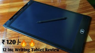 LCD Writing Tablet Review  Writing Tablet For Students Kids ₹120 [upl. by Aitnahc376]