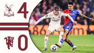 Crystal Palace 40 Man Utd  Match Recap [upl. by Ube]