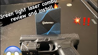 Defentac DF1062 tactical light green laser review 🔥‼️ [upl. by Markus]