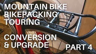 Installing a Pannier Rack to a Bike Topeak Super Tourist DX Disc [upl. by Ennasor]