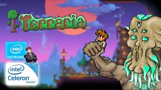 Gameplay De Terraria Con Un Intel Celeron N3060 148 [upl. by Drabeck]