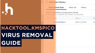 HackToolKMSpico Virus Removal Instructions Easy Guide [upl. by Ennoval52]