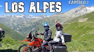 ALPES EN MOTO  GRIMSELPASS  FURKAPASS  KLAUSENPASS  Capítulo 2 [upl. by Towne]