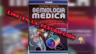 Libro de Semiología Medica de Ricardo Cediel Descargar  PDF  Todos los libros [upl. by Nessah]