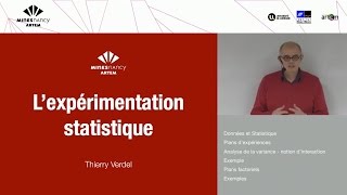 8 Lexpérimentation statistique Analyse de la variance [upl. by Nimref]