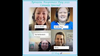 Apraxia Awareness Day 2021 Special Canada Edition [upl. by Ahtinak]