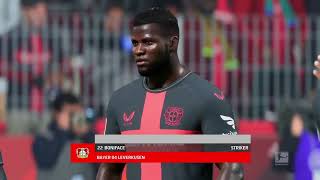 FC 24  Bayer Leverkusen  VfL Wolfsburg  Bundesliga  20242025 [upl. by Grimbald703]