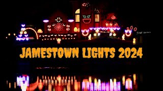 The Witch Queen of New Orleans  Redbone  Jamestown Lights 2024 [upl. by Htebazle]