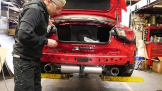 2016 Subaru BRZ Stealth EcoHitch Trailer Hitch Installation [upl. by Aenert]