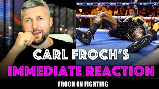 “Deontay Wilder HAS to retire this is THE END” Froch’s on Wilder Dubois and atmosphere [upl. by Charil476]