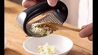 PRICE AND DETAIL OF GARLIC CRUSHER Special kitchen product [upl. by Aisek]