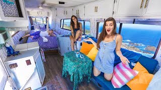 I Lived in a Van with my Sisters for a Week  CloeCouture [upl. by Chrissie]