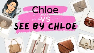 CHLOE VS SEE BY CHLOE HANDBAGS ❤️ ❤️ NO MORE SEE BY CHLOE  DISCONTINUING SEE BY CHLOE  LUXURY BAGS [upl. by Suivatna]