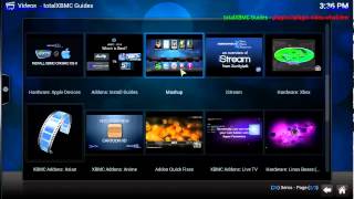 OpenElec  Kodi  Add Ons [upl. by Notnirt]