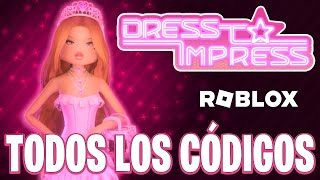 TODOS los CÓDIGOS de ✨ DRESS TO IMPRESS ✨ activos  CODIGOS de Vístete para impresionar ROBLOX 2024 [upl. by Nicolai]