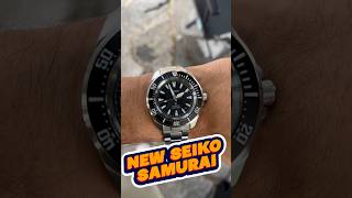 New Seiko Samurai 🔴SRPL11K1⚫️SRPL11K1 [upl. by Malvina]