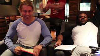 Xavier Woods and Tyler Breeze sing Batista theme song [upl. by Keon]