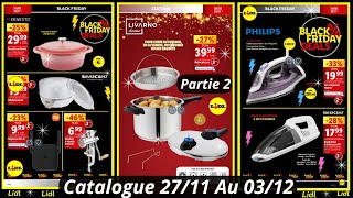 Nouveau Catalogue 2 Lidl De La Semaine Prochain 2711 Au 030224 Bons Plans Promotions Lidl France [upl. by Neiviv]