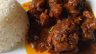 Chicken Red Curry Mangalorean Recipe  Chicken Red Masala Curry Mangalore style [upl. by Airotel358]