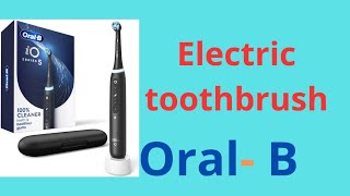 OralB iO Series 5 Rechargeable Electric Toothbrush with Visible Pressure Sensor to Protect Gums [upl. by Hartzell]