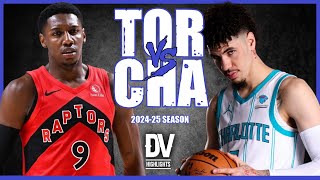 Toronto Raptors vs Charlotte Hornets Full Game Highlights  Oct 30 2024  Regular Season [upl. by Yedsnil328]